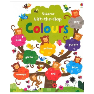 Colours Book颜色 英文儿童互动翻翻书童书