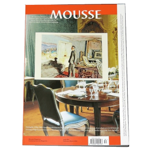 【订阅】 MOUSSE 法国英文原版 当代艺术杂志 年订4期 A074 善本图书