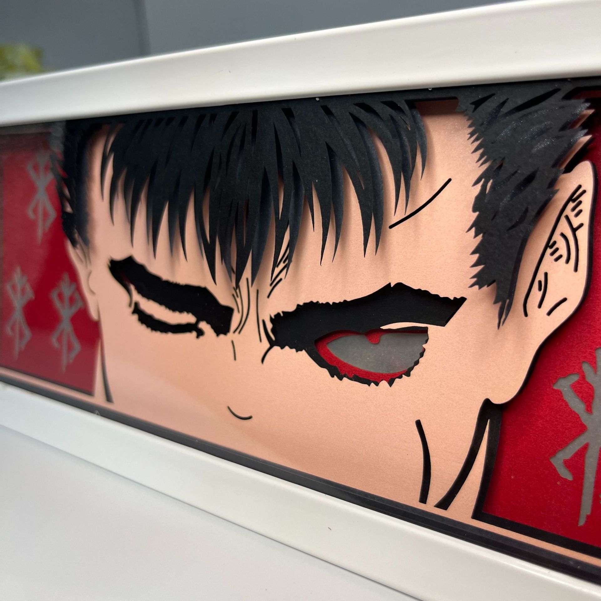 烙印勇士格斯纸雕灯动漫手办男生小众生日礼物卧室夜灯跨境