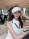 高尔夫球帽女款 遮阳帽golf空顶帽鸭舌帽百搭太阳帽运动网球帽韩版