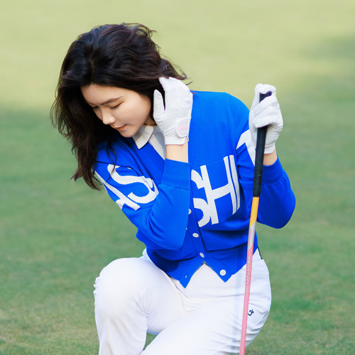 高尔夫服装女针织开衫