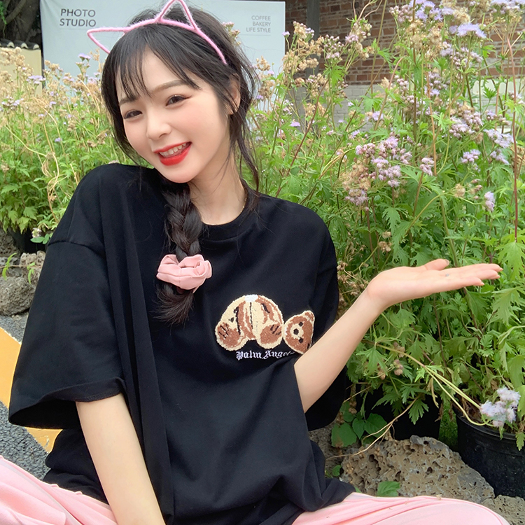 Real photo of the missing short sleeve T-shirt of bear