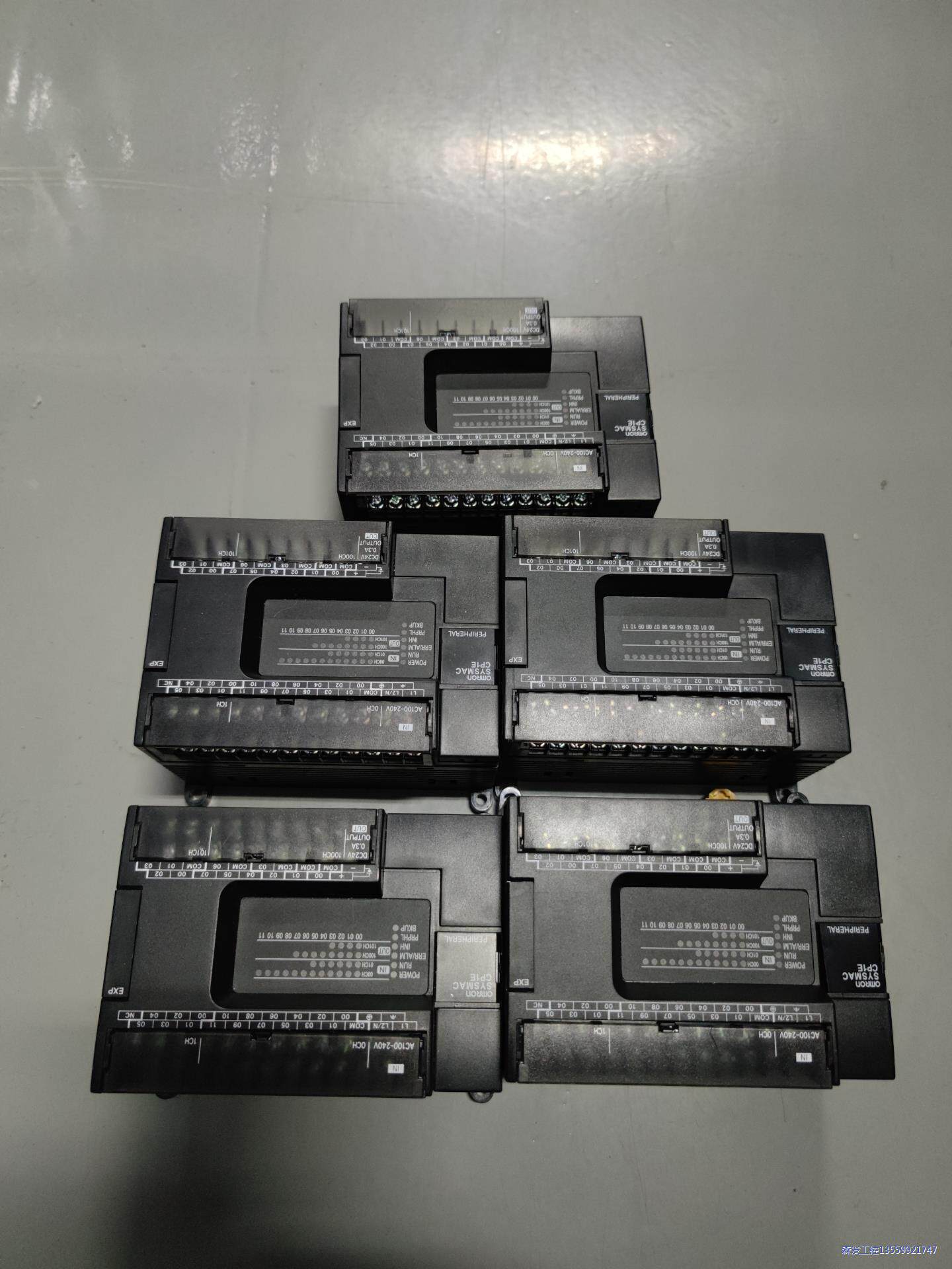 OMRONPLC CP1E－E30SDR－A口罩机拆机，功能正常议价商品