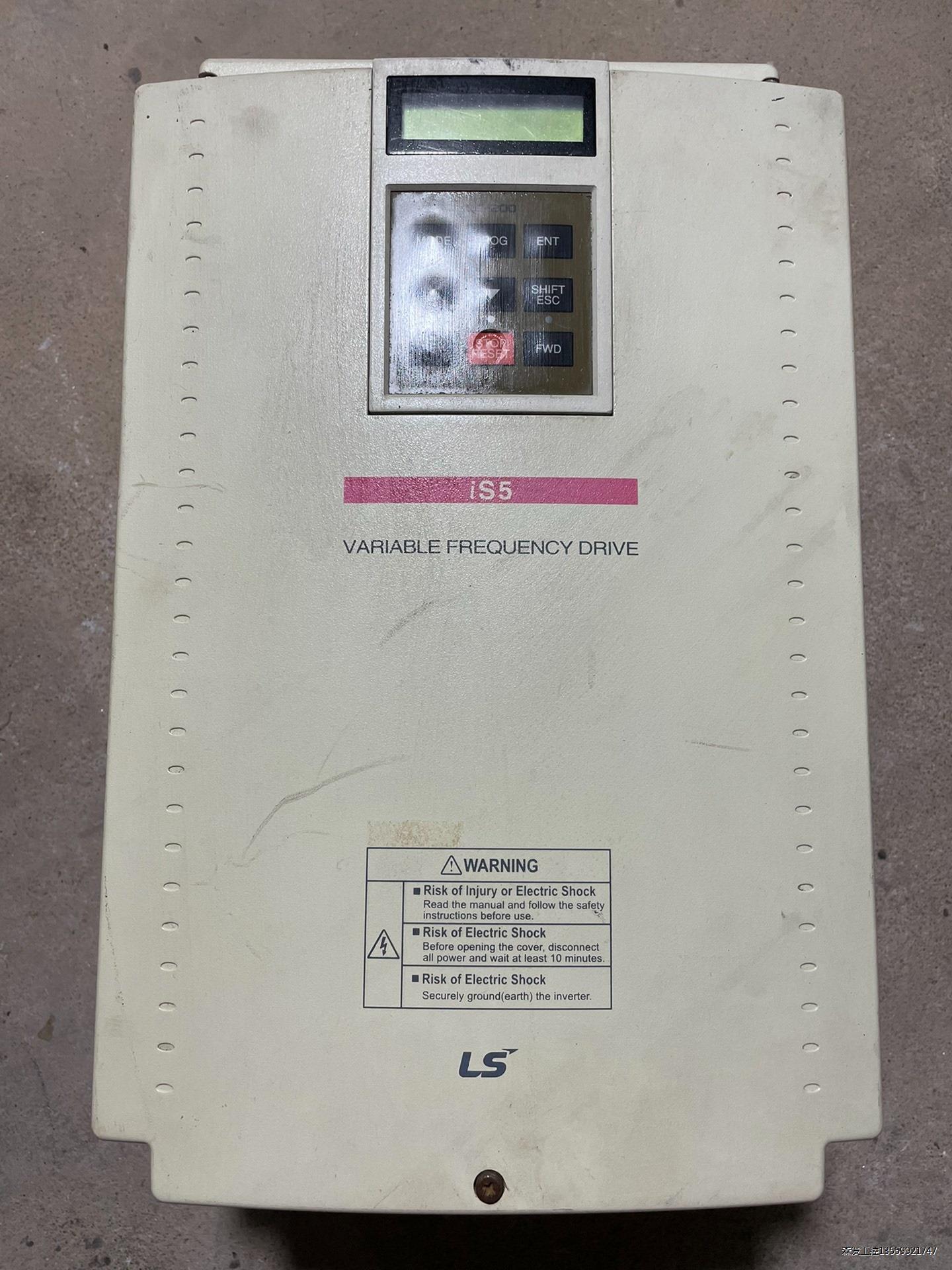 二手拆机LS变频器 SV110iS5-4N0 11KW 38