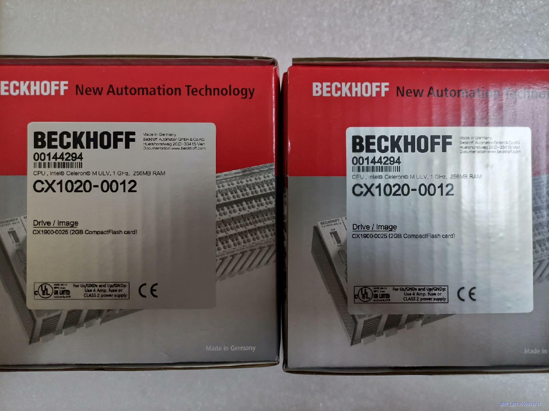 德国原装正品BECKHOFF倍福PLC模块CX1020-00议价商品