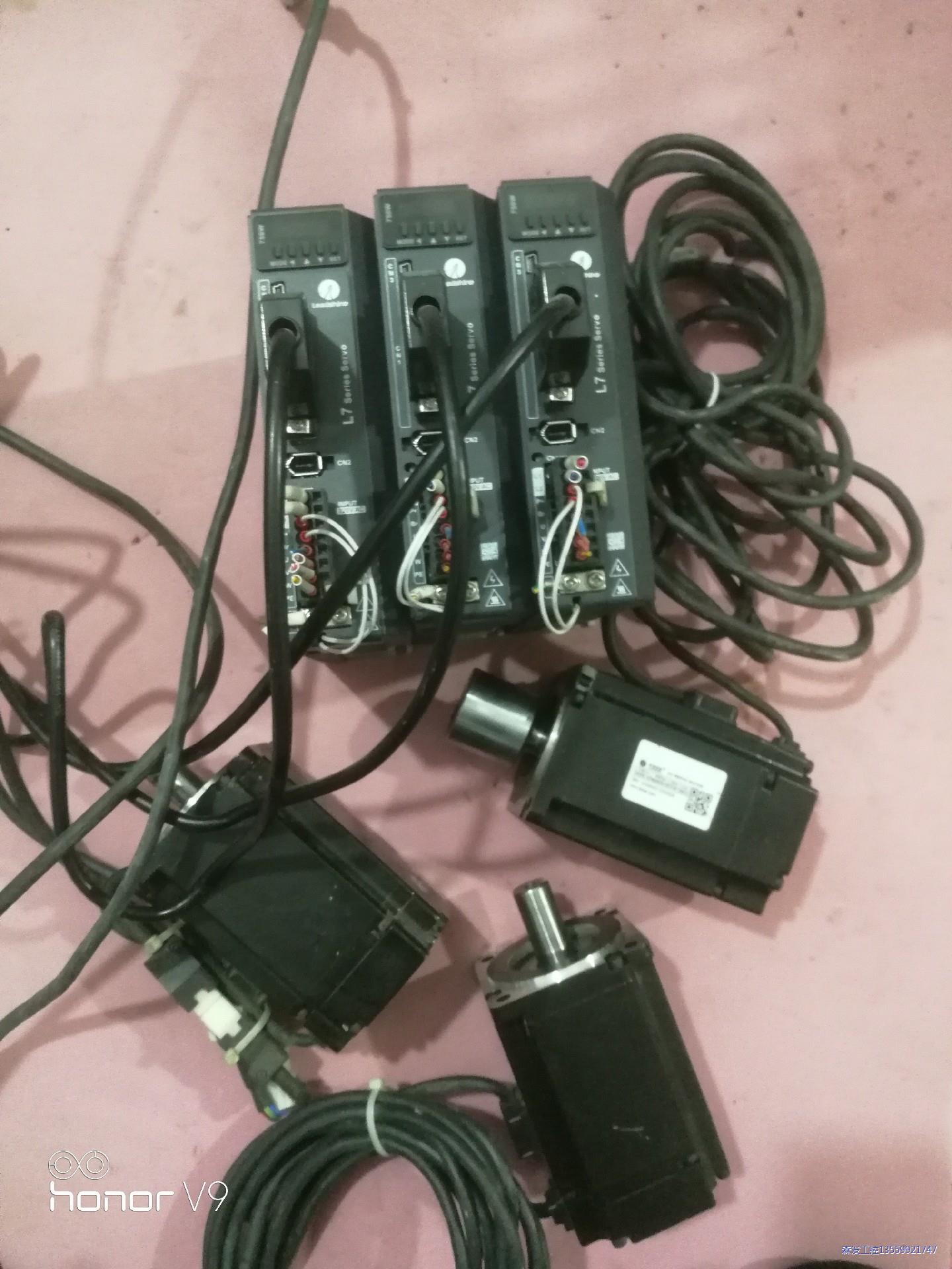 雷赛伺服750W，都是口罩机拆机的，功能包好，编码线动力议价商品