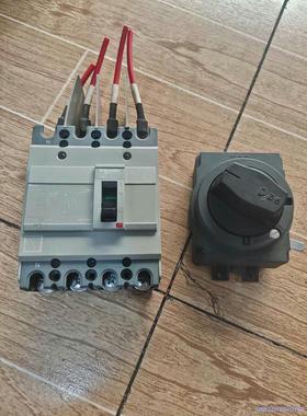 施耐德NSC100N塑壳断路器100A带安全开关，二手拆机件议价商品
