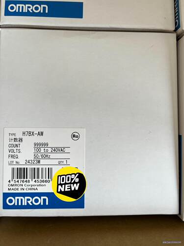 100%原装全新正品OMRON欧姆龙H7BX-AW议价商品