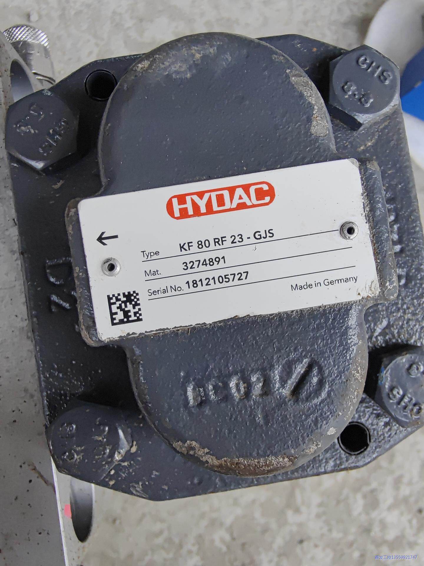 贺德克，德国HYDAC KRACHT低压泵KF80RF23-议价商品