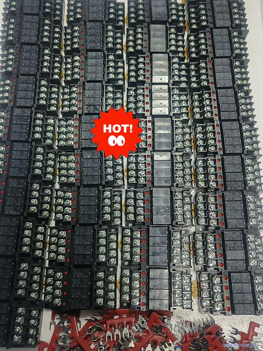 OMRON继电器模组 G6B-4BND， 正品OMRON终端继电器，议价商品