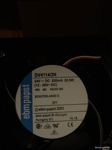 库卡机器人内部风扇，型号DV4114/2NH议价商品