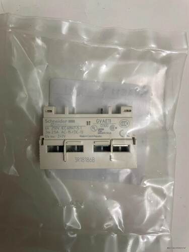 全新施耐德接触器辅助触头：GVAE11 3R18186B需要