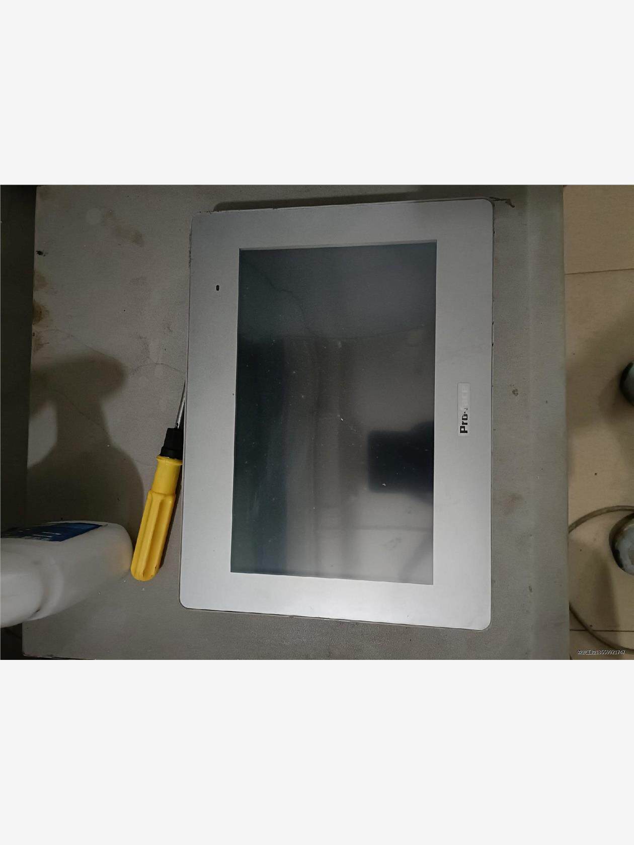 拆机一台普洛菲斯触摸屏，GP-4502WW触摸灵敏通电显示正