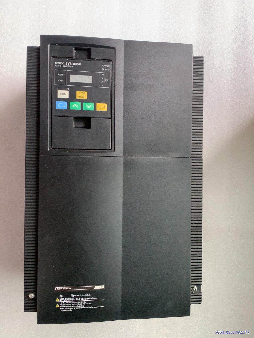 原装拆机欧姆龙变频器3G3RX-A4220-Z,22KW,实议价商品