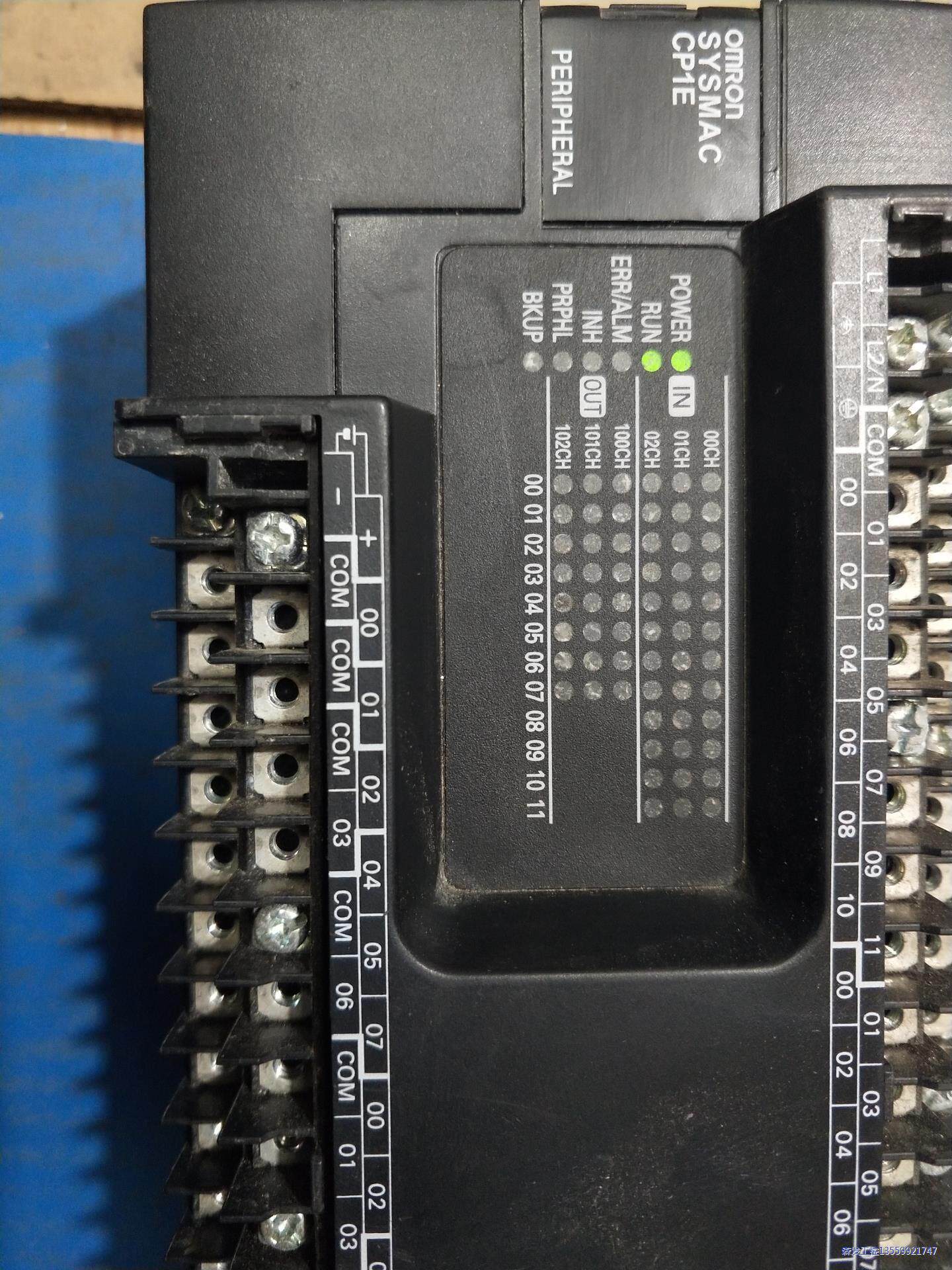 欧姆龙PLC CP1L-M60DT-A 二手一台 上电大意议价商品