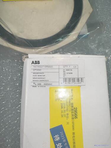 全新ABB熔断器监测器OFS 690 1SCA022715R议价商品