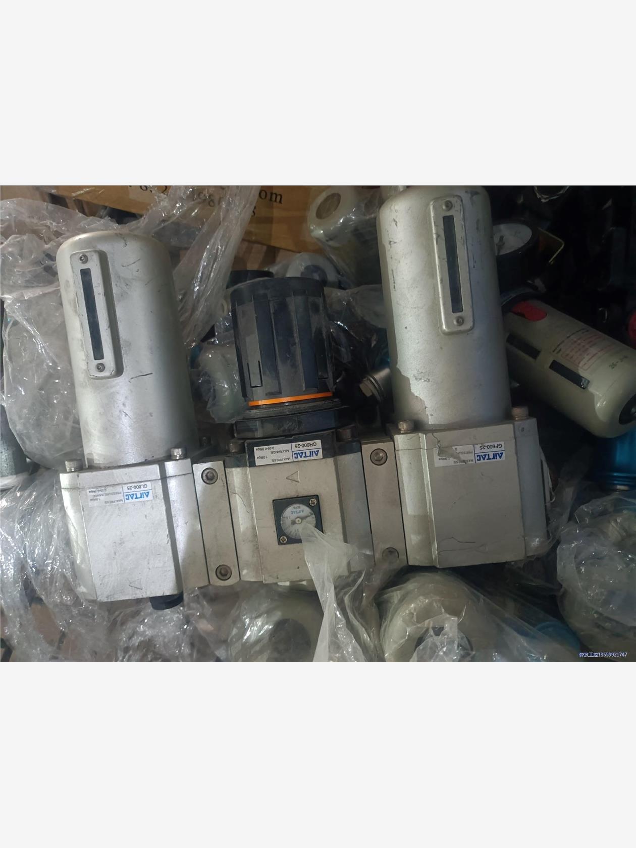 原装拆机亚德客油水分离器过滤器GF600-25+GR600-议价商品