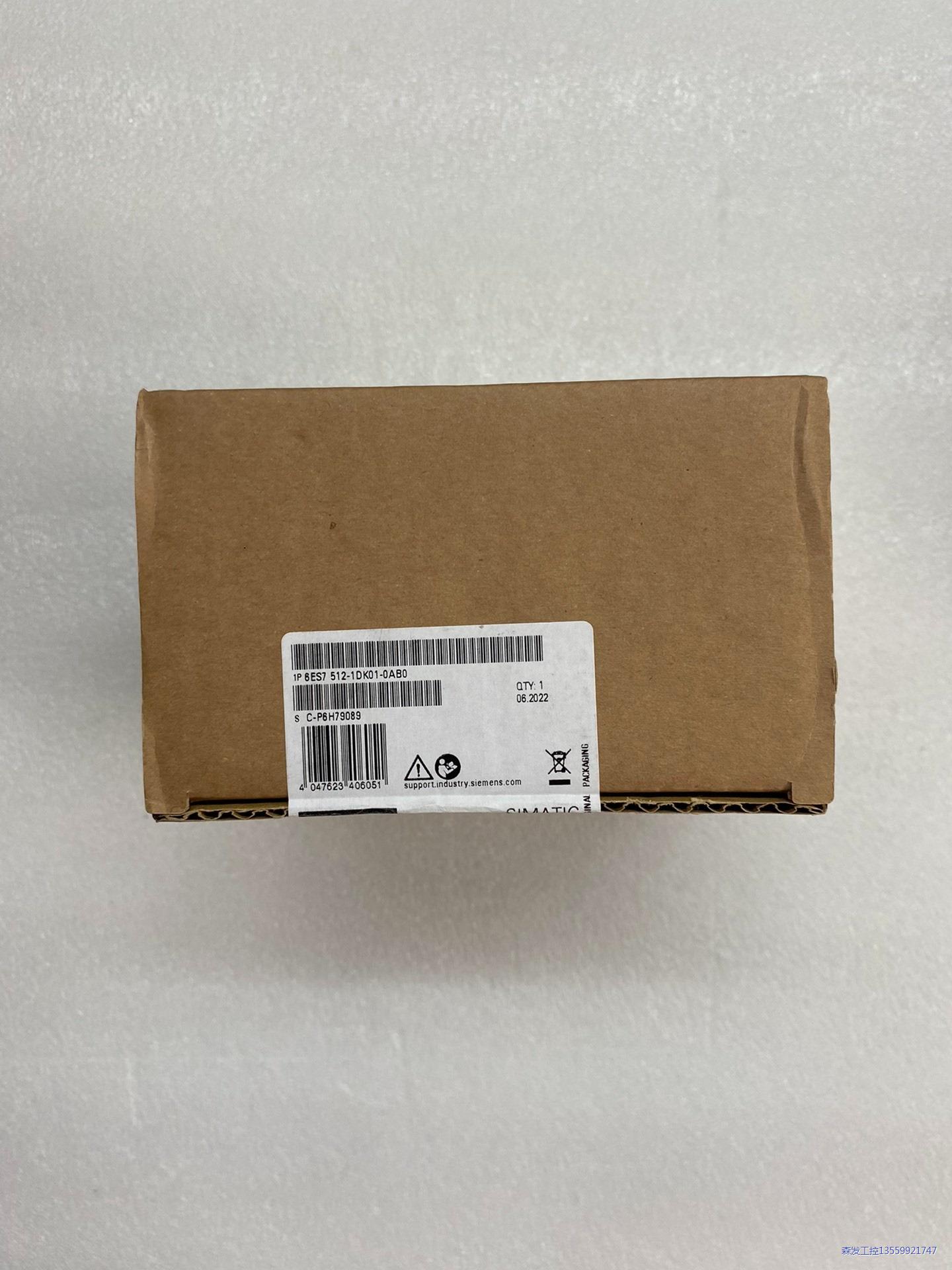 西门子可编程控制器模块，型号6ES7 512-1DK01-0议价商品
