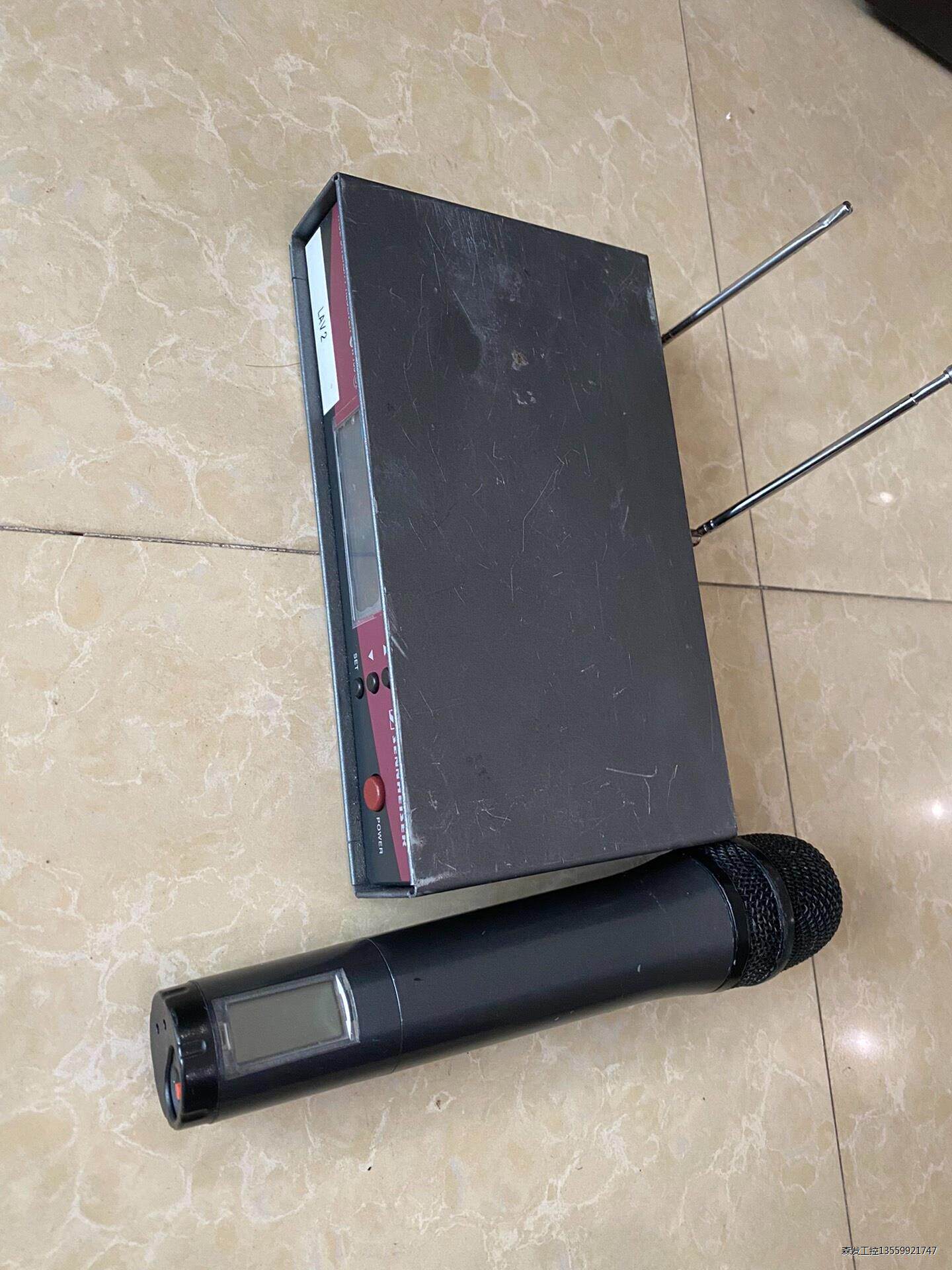 森海塞尔100g2无线话筒,855动圈头,功能完好,议价商品