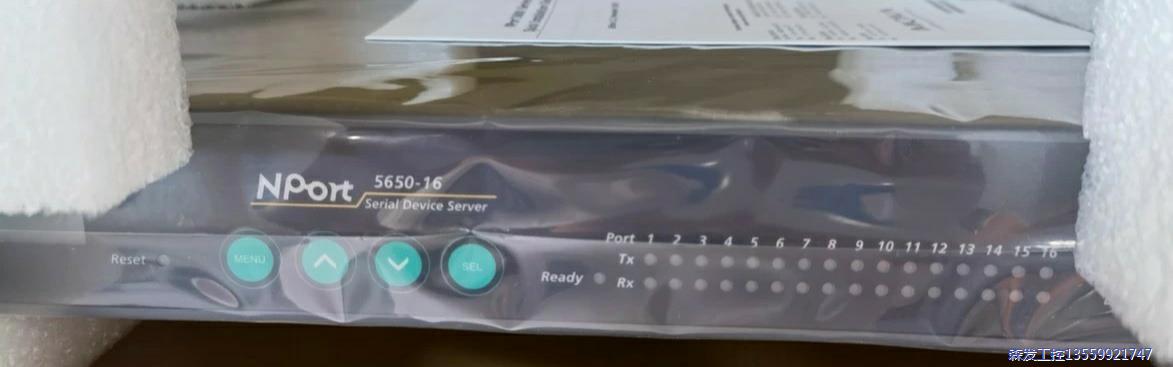 NPort 5650-16串口服务器，版本V1.4.1没有使议价商品