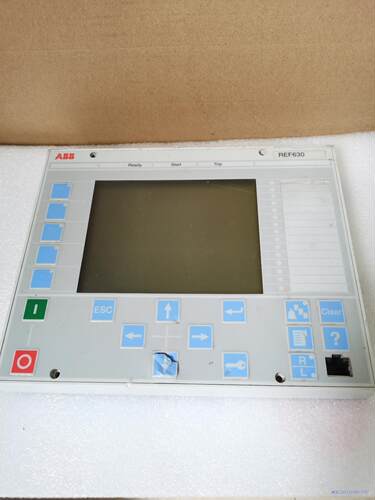 ABB REF630（英文版）面板，货物是新的没有保护好成色议价商品