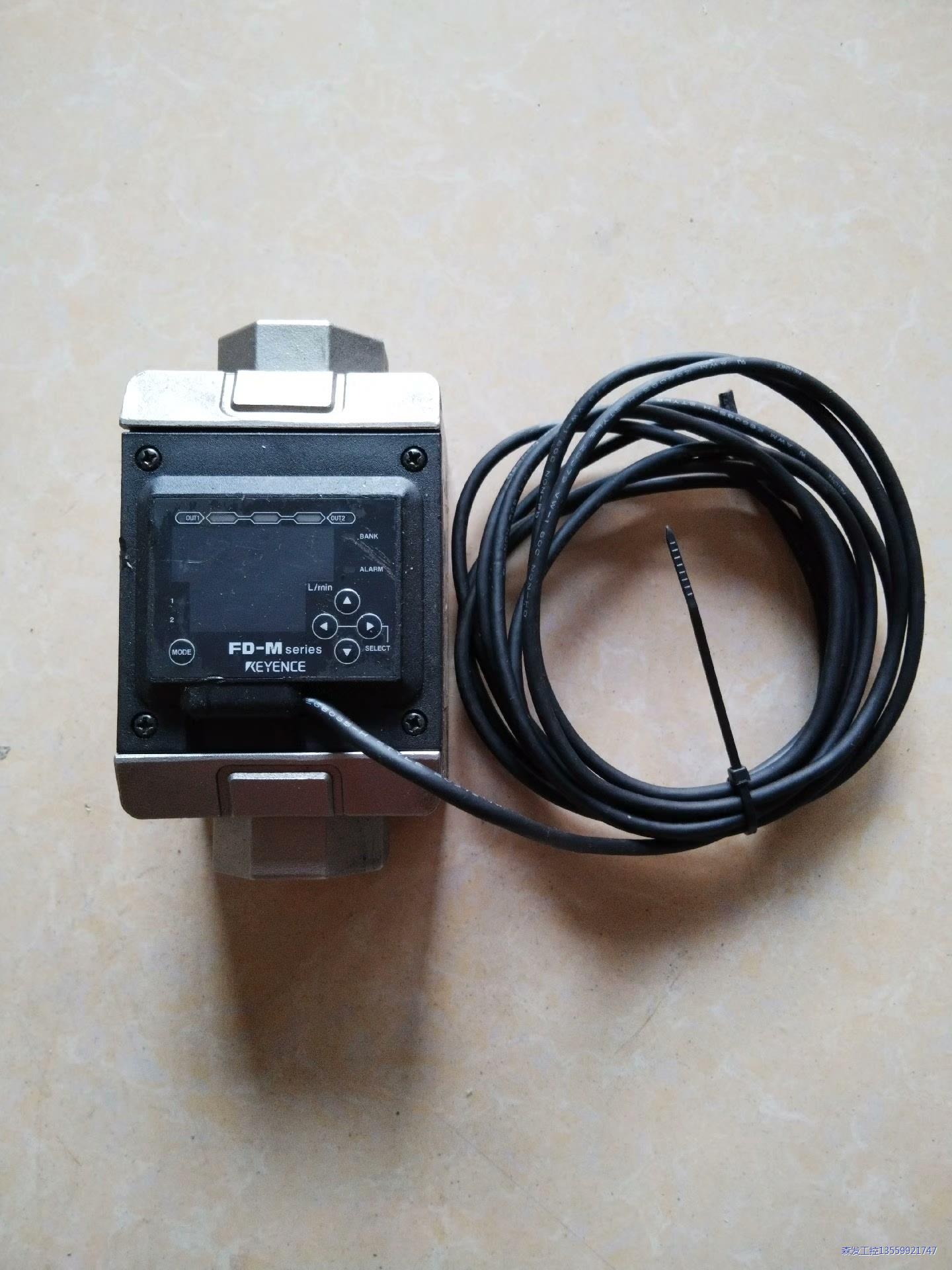 基恩士流量计，型号FD一M100AT，二手拆机，实物拍摄，成议价商品