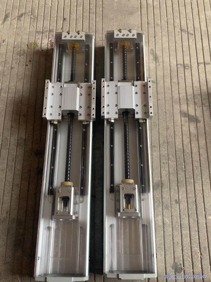 拆机Robostar铝滑台总长740mm行程350mm丝杆1议价商品