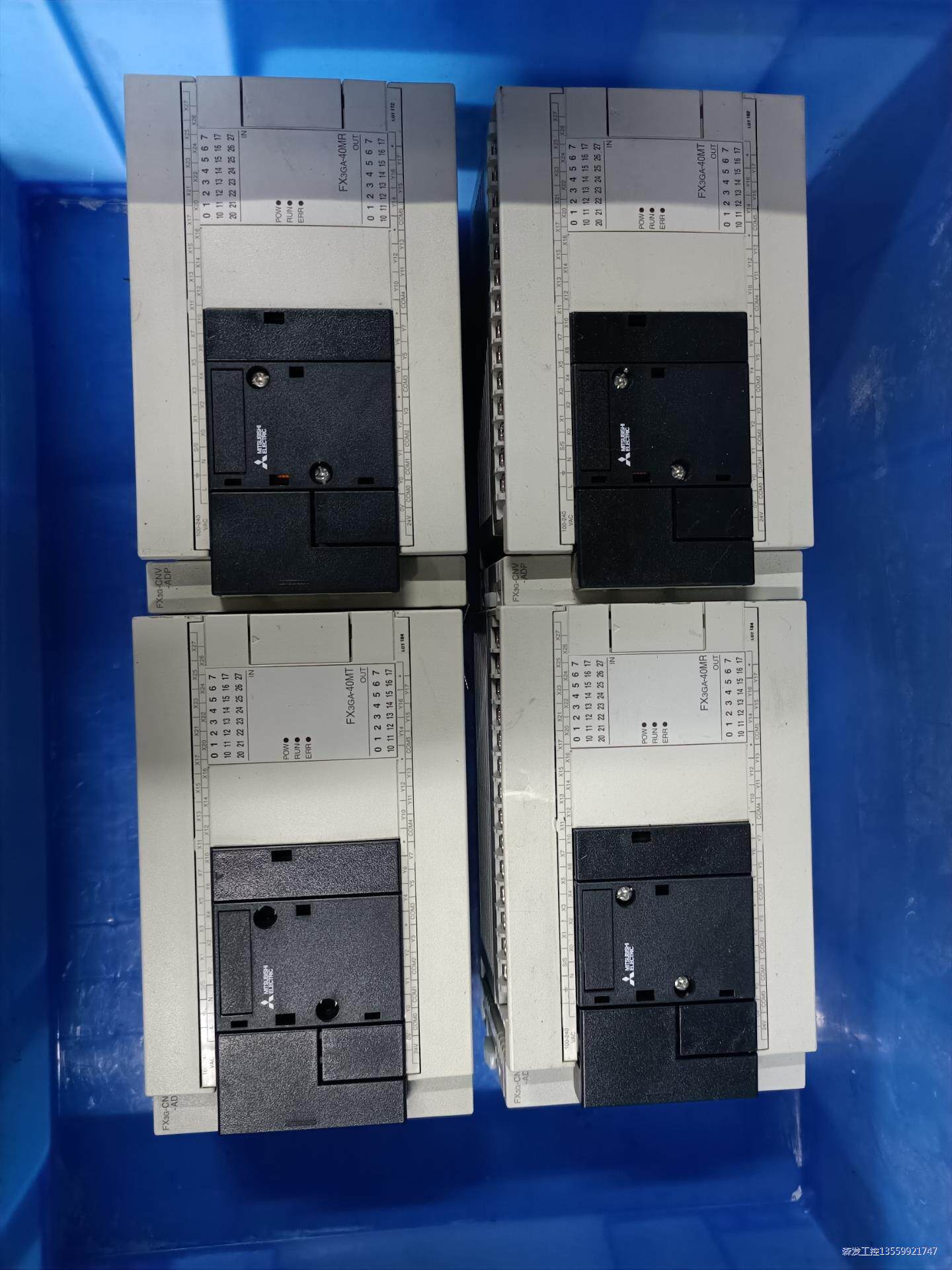 三菱FX3GA-40MT-CM加模块FX3G-CNV-ADP议价商品