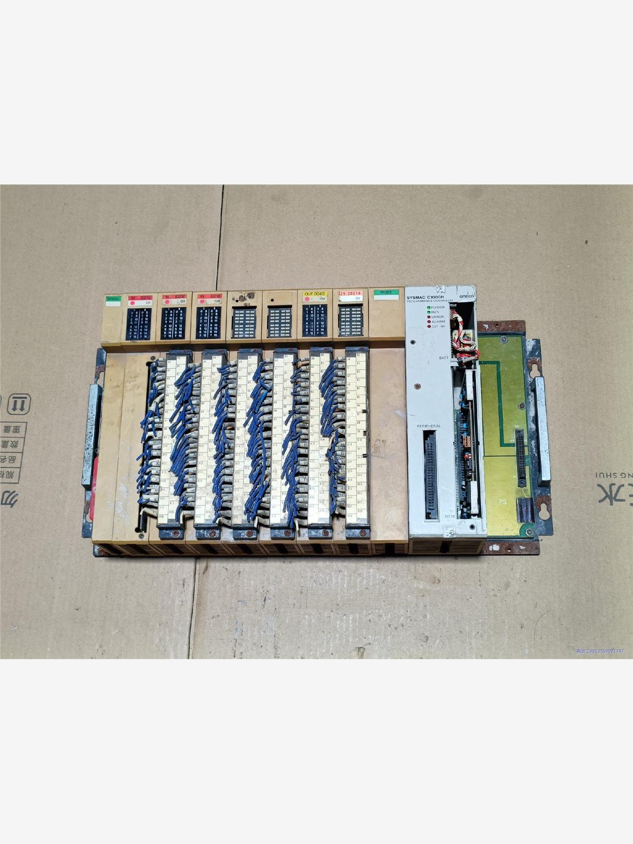 欧姆龙C1000H CPU带模块,图片实物拍摄议价商品