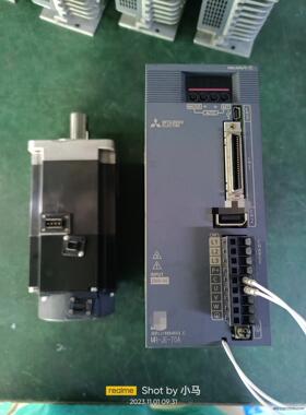 三菱伺服MR-JE-70A.HG-KN73BJ-S100带刹车，功能完好，议价商品