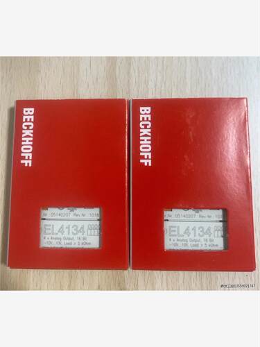 倍福模块 EL4134 原装正品 包装齐全 链接实物拍摄 现