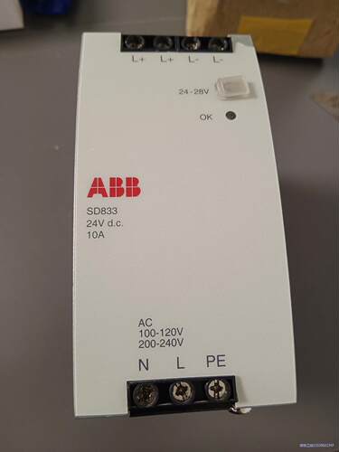 ABB电源，SD833.外观完好，功能正常议价商品