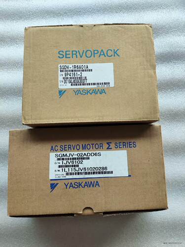 全新sgdv-1r6a01a+sgmjv-02add6s安川
