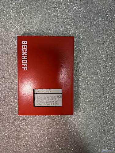 倍福模块EL4134，现货顺丰包邮，议价商品