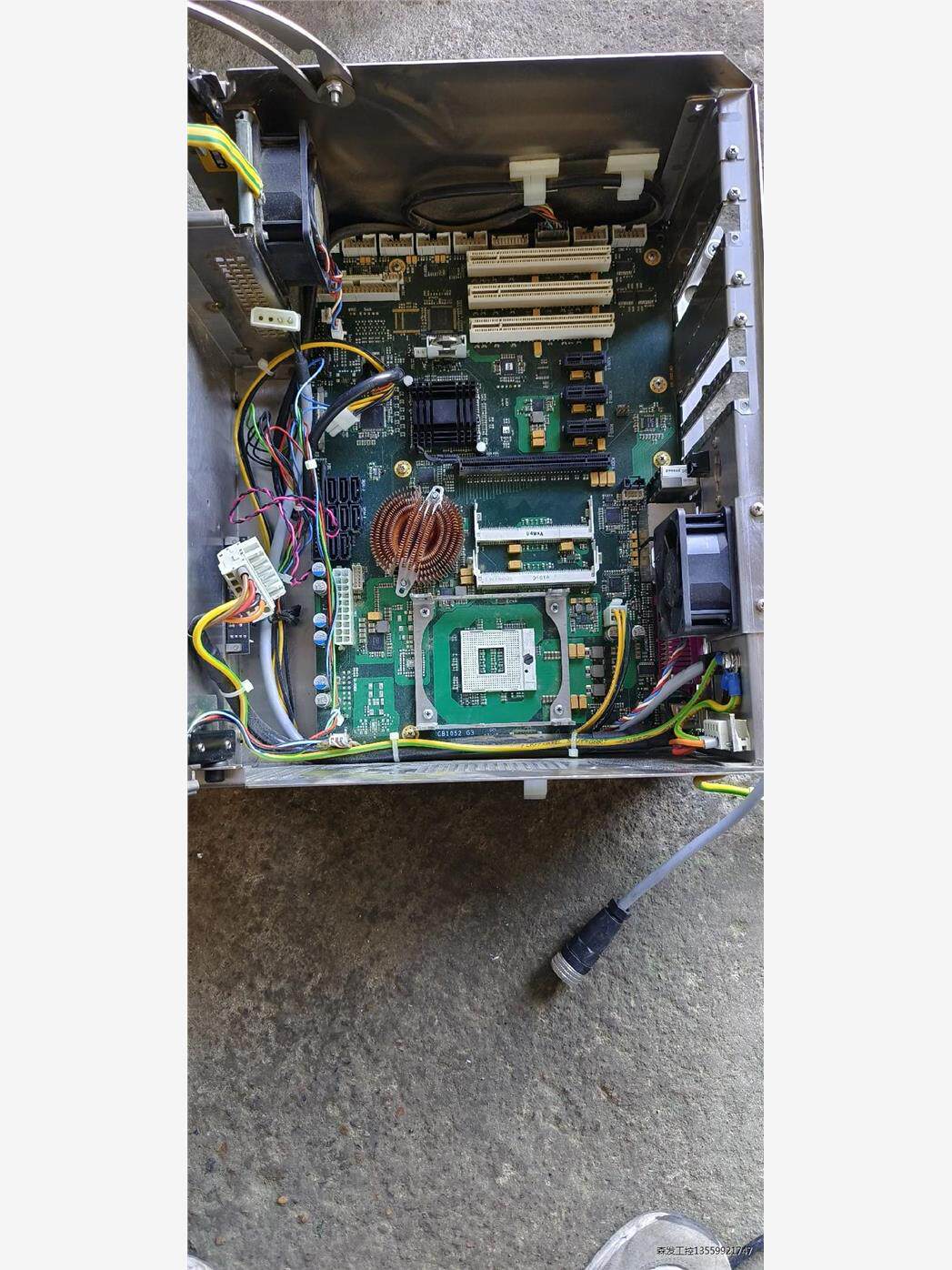 拆机beckhoff 倍福工控机CB1052一0003主板