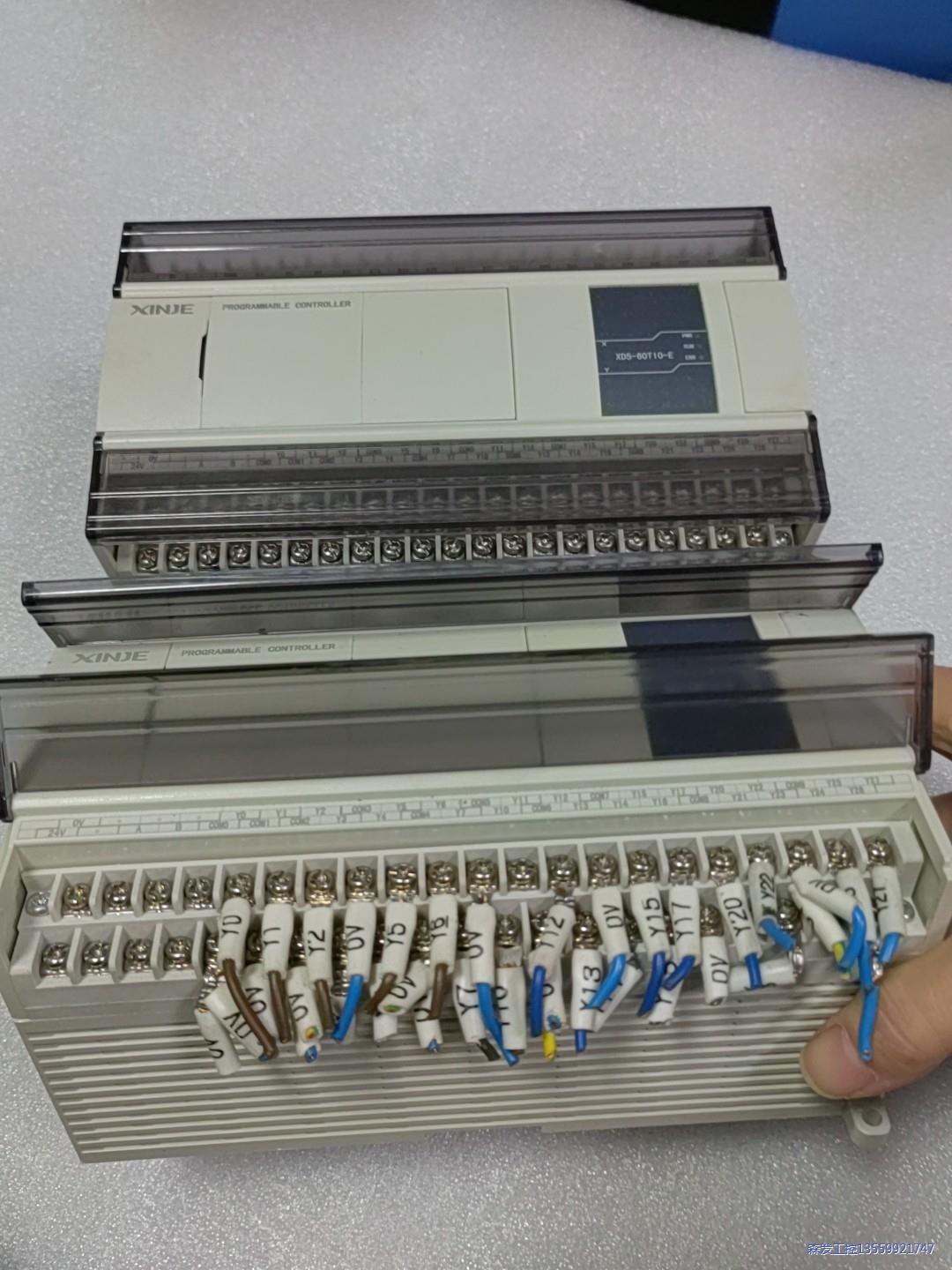 二手信捷PLC XD5-60T10-E拆机件,成色漂亮,功能议价商品