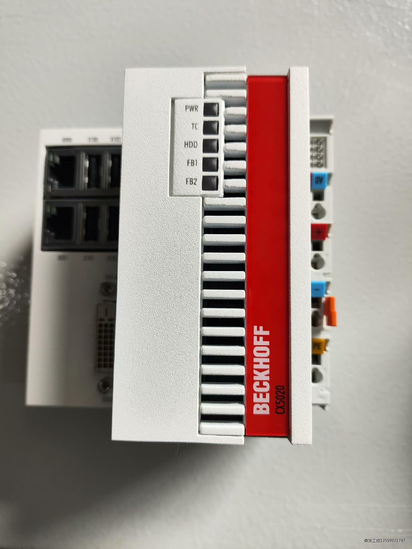 倍福模块CX5020-0111 全新未使用柜体拆机 成色好