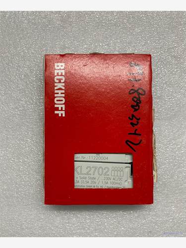 倍福可编程控制器模块，型号：KL2702，单价，支持公对公议价商品