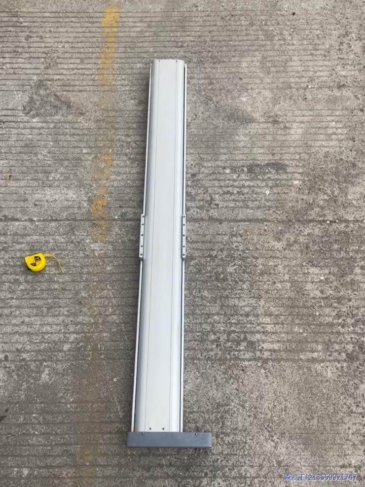 双轨铝滑台总长1230mm行程1000mm丝杆2010二手货议价商品
