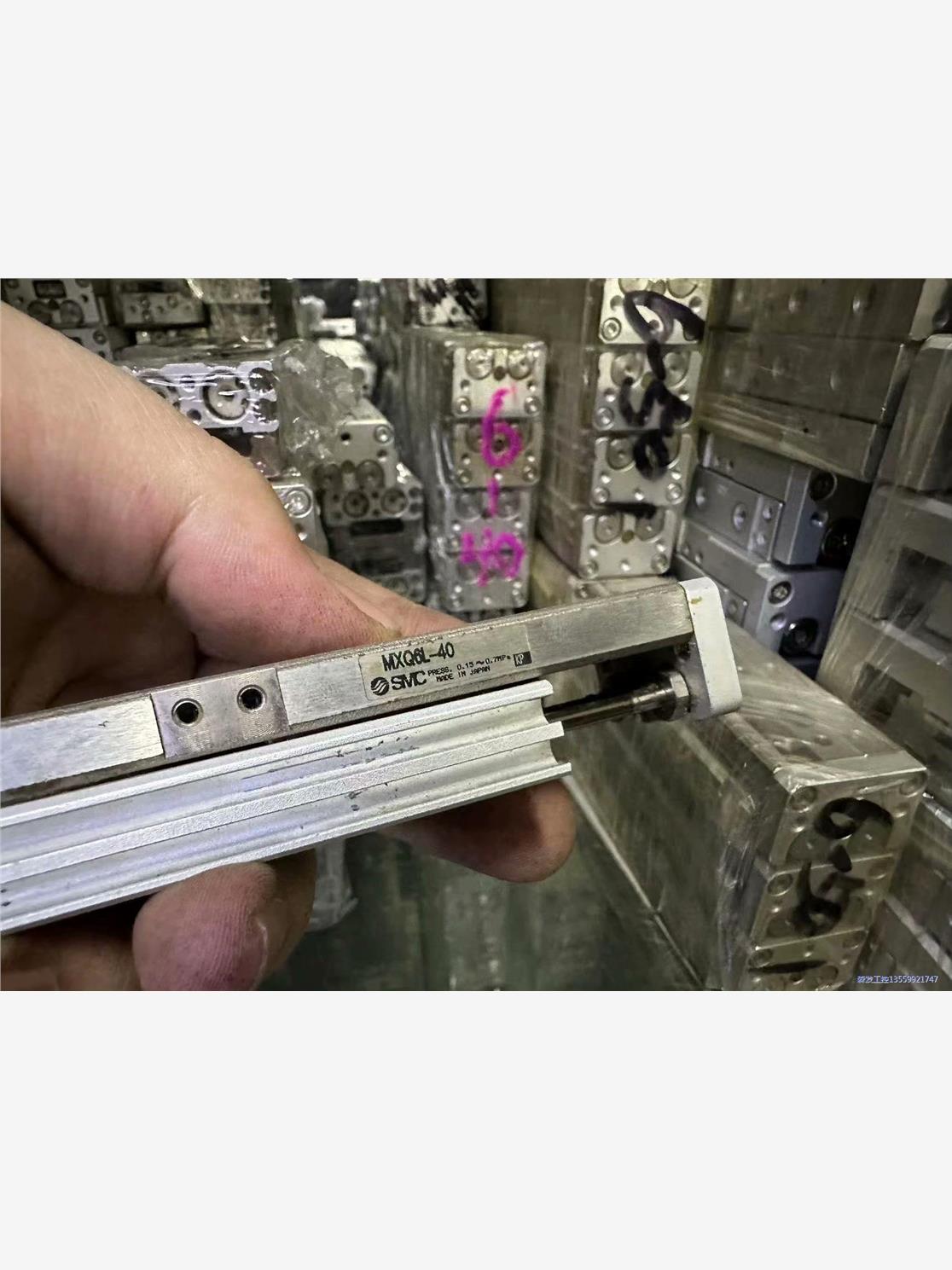 SMC二手滑台气缸MXQ6-20 30 40 509成新以上议价商品