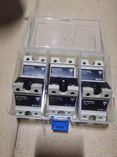 佳乐款固态继电器 RM1A40D50，成色好，功能正常，标价议价商品