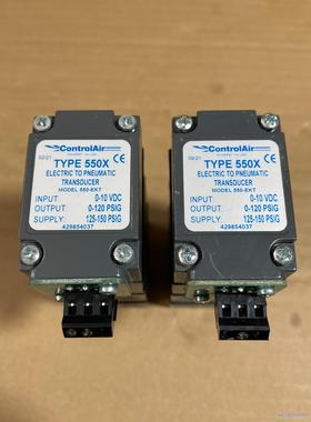 美国ControlAir电气比例阀550X 拆机2个（剩余1议价商品