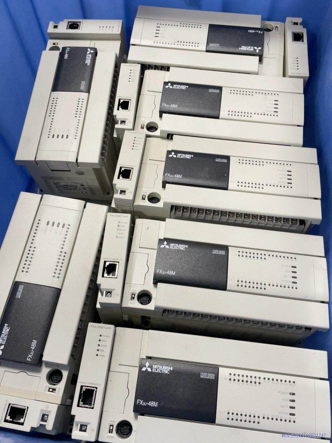 fx3u-48mt/es-a 三菱PLC 原装正品,二手拆机议价商品