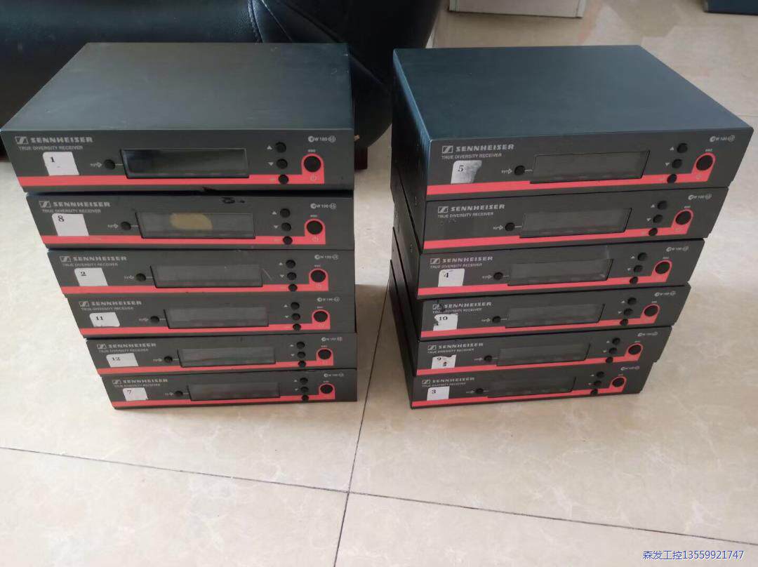 森海塞尔em100g3无线话筒接收机，566-608MHZ，议价商品