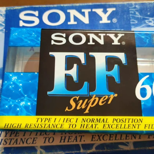 索尼EF60空白磁带 ，全新原装，议价商品