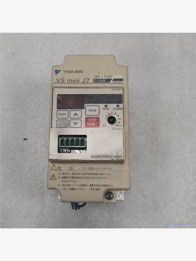 二手拆机安川变频器ⅤS mini J7 电压3相200议价商品