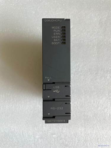 三菱可编程控制器模块，型号Q06UDHCPU，实物图拍摄，成议价商品