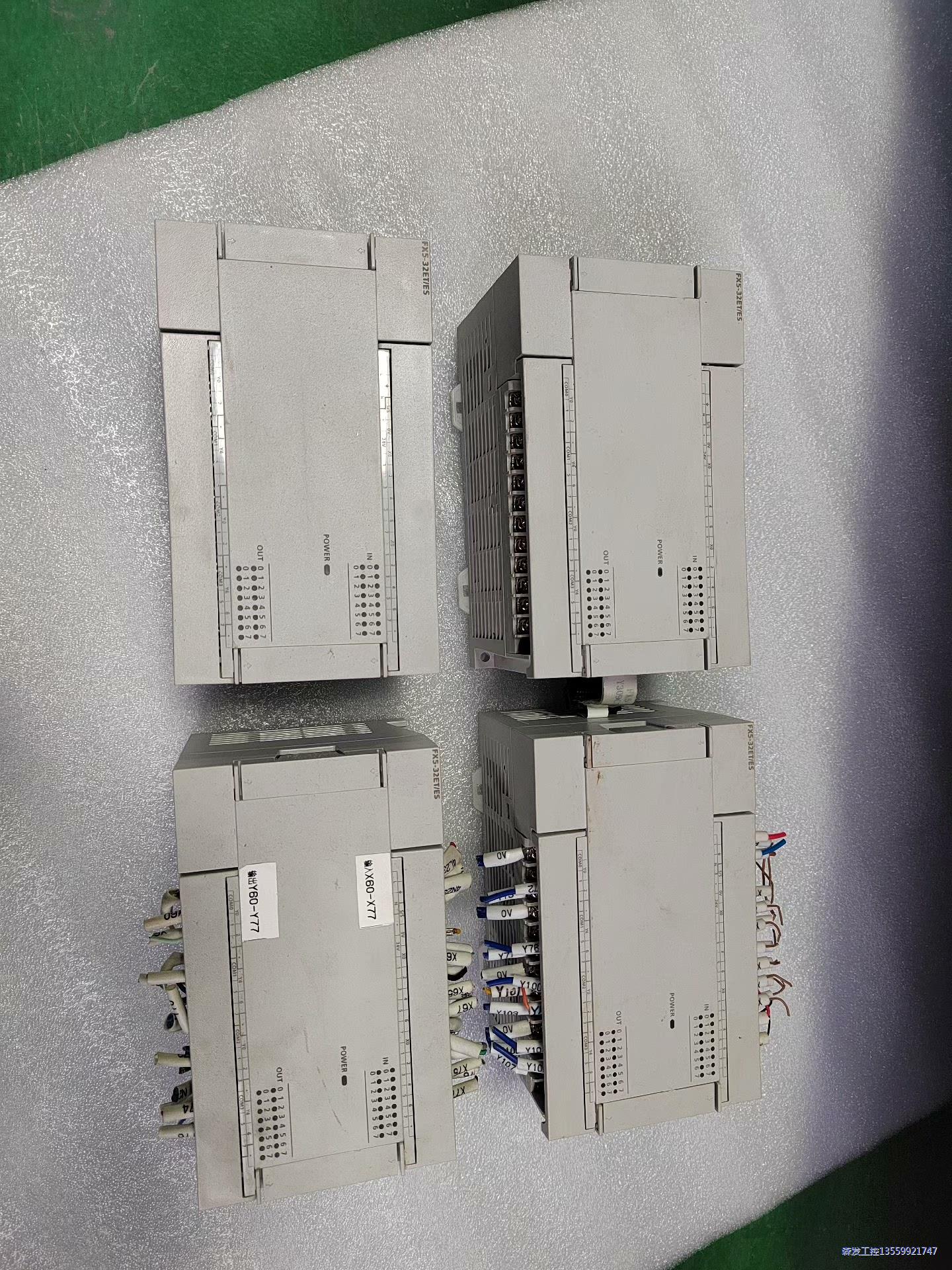 三菱PLC扩展FX5-32ET/ES，二手拆机，成色如图，功议价商品