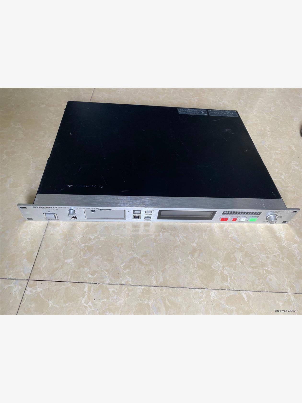 马兰士marantz pmd580 机架式固态录音机,全原装