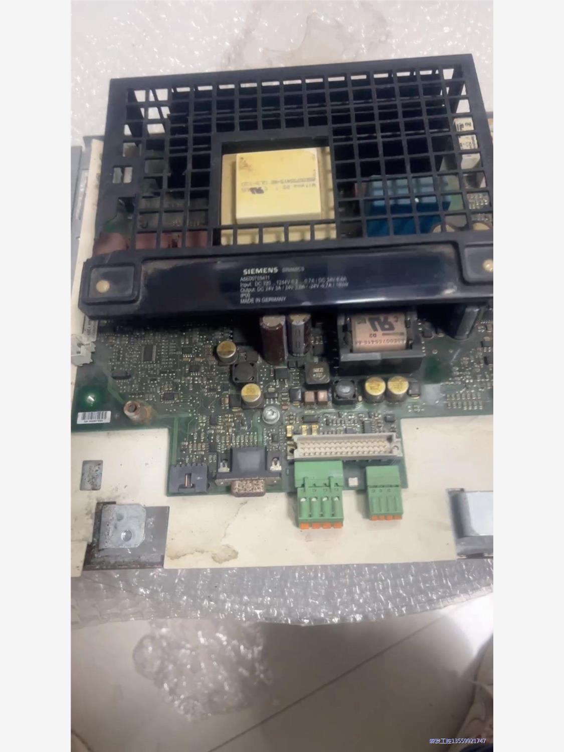 A5E00755411二手拆机西门子S120变频器电源板，实议价商品